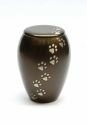 Brown Paw Pet urn